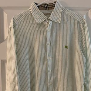 Burberry Brit, 100% linen shirt, size L